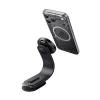 Mcdodo - Autós tartó vezeték nélküli töltéssel (CH-6290) - Műszerfalra, 15W, Bendable Design - Black