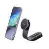 Mcdodo - Autós tartó vezeték nélküli töltéssel (CH-6290) - Műszerfalra, 15W, Bendable Design - Black