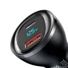 Mcdodo - Car Charger (CC-5670) - Dual Port, 95W, Fast Charge, Smart LED Digital Display - Black