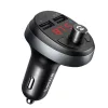 Mcdodo - FM Modulator with Car Charger (CC-6880) - 2x USB-A, with LED Display, 2.1A - Black