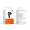 Mcdodo - FM Modulator with Car Charger (CC-6880) - 2x USB-A, with LED Display, 2.1A - Black