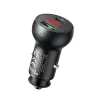 Mcdodo - Car Charger (CC-7030) - Dual Port, Fast Charging, 45W, Digital Display, Multiple Protections - Black