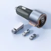 Mcdodo - Car Charger Venus Series (CC-3690) - Dual Port, Fast Charger, PD75W, Digital Display, 12-24V - Black