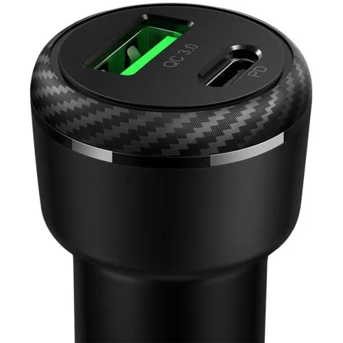 Mcdodo - Car Charger (CC-5970) - Dual Port, Fast Charge, 38W, Smart IC, Fire Retardant Material - Black