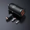 Mcdodo - Car Charger Cool Series (CC-2950) - Dual-Port, 15.5W, Mini Size, 12-24V - Black