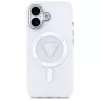 Guess - IML Átmenetes Háromszög Logó MagSafe (GUHMP17SHGTMLCGT) - iPhone 17 - Átlátszó