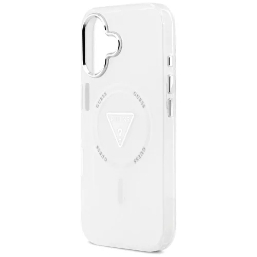 Guess - IML Átmenetes Háromszög Logó MagSafe (GUHMP17SHGTMLCGT) - iPhone 17 - Átlátszó