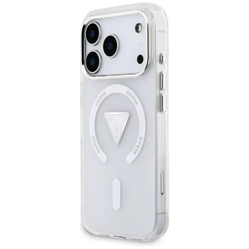 Guess - IML Gradient Triangle Logo MagSafe (GUHMP17LHGTMLCGT) - iPhone 17 Pro - Clear