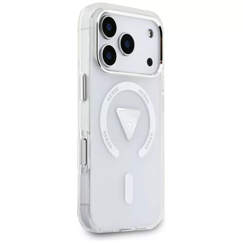 Guess - IML Gradient Triangle Logo MagSafe (GUHMP17LHGTMLCGT) - iPhone 17 Pro - Clear