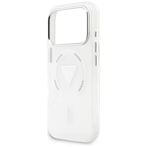 Guess - IML Gradient Triangle Logo MagSafe (GUHMP17LHGTMLCGT) - iPhone 17 Pro - Clear