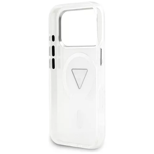 Guess - IML Gradient Triangle Logo MagSafe (GUHMP17LHGTMLCGT) - iPhone 17 Pro - Clear