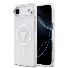   Guess - IML Gradient Triangle Logo MagSafe (GUHMP17MHGTMLCGT) - iPhone 17 Air - Clear