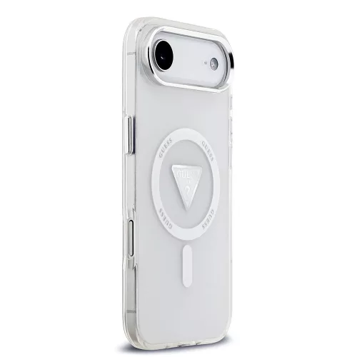 Guess - IML Gradient Triangle Logo MagSafe (GUHMP17MHGTMLCGT) - iPhone 17 Air - Clear