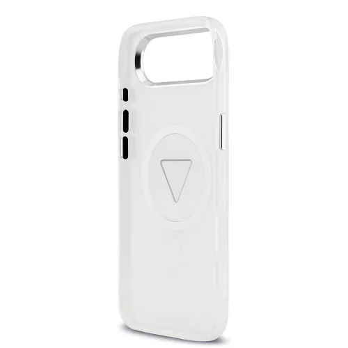 Guess - IML Átmenetes Háromszög Logó MagSafe (GUHMP17MHGTMLCGT) - iPhone 17 Air - Átlátszó