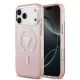 Guess - IML Átmenetes Háromszög Logó MagSafe (GUHMP17XHGTMLCGP) - iPhone 17 Pro Max - Rózsaszín