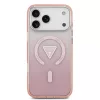 Guess - IML Átmenetes Háromszög Logó MagSafe (GUHMP17XHGTMLCGP) - iPhone 17 Pro Max - Rózsaszín
