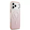 Guess - IML Átmenetes Háromszög Logó MagSafe (GUHMP17XHGTMLCGP) - iPhone 17 Pro Max - Rózsaszín