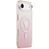 Guess - IML Gradient Triangle Logo MagSafe (GUHMP17MHGTMLCGP) - iPhone 17 Air - Pink