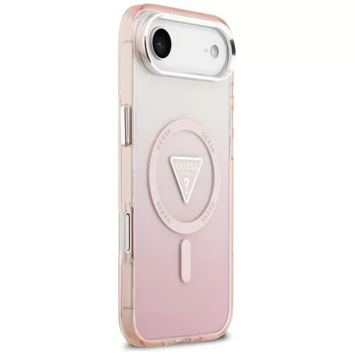 Guess - IML Átmenetes Háromszög Logó MagSafe (GUHMP17MHGTMLCGP) - iPhone 17 Air - Rózsaszín