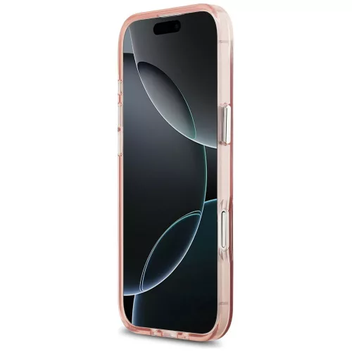 Guess - IML Gradient Triangle Logo MagSafe (GUHMP17MHGTMLCGP) - iPhone 17 Air - Pink