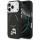 Karl Lagerfeld - Leather K&C Pins MagSafe (KLHMP17LPSMLRKCK) - iPhone 17 Pro - Black