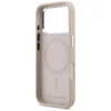Karl Lagerfeld - Leather Karl & Choupette Pins MagSafe (KLHMP17LPSMLRKCP) - iPhone 17 Pro - Pink