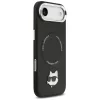 Karl Lagerfeld - Leather Choupette Pin MagSafe (KLHMP17MPSMLRCHK) - iPhone 17 Air - Black
