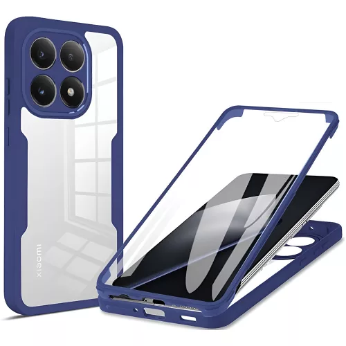 Techsuit - ColorVerse 360 tok kijelzővédővel - Xiaomi 15T - Kék