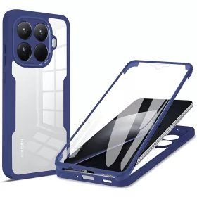   Techsuit - ColorVerse 360 tok kijelzővédővel - Xiaomi 15T Pro - Kék