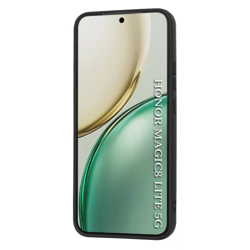 Techsuit - SoftFlex szilikon tok - Honor Magic8 Lite - Fekete