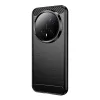 Techsuit - Carbon szilikon tok - Honor Magic8 Pro - Fekete