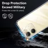 Techsuit - Shockproof Átlátszó Ütésálló Szilikon tok - Honor Magic8 Pro - Átlátszó