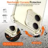 Techsuit - Shockproof Átlátszó Ütésálló Szilikon tok - Honor Magic8 Pro - Átlátszó