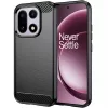 Techsuit - Carbon szilikon tok - OnePlus 15 - Fekete
