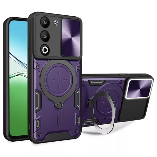 Techsuit - CamGuard Pro tok - Oppo A5 4G / A5 5G / A5m 4G - Lila