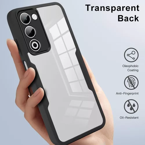 Techsuit - ColorVerse 360 tok kijelzővédővel - Oppo A5 4G / A5 5G - Kék