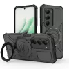 Techsuit - Carbon Shield PRO ütésálló tok - Xiaomi Redmi 15 4G / Redmi 15 5G - Fekete