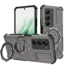 Techsuit - Carbon Shield PRO ütésálló tok - Xiaomi Redmi 15 4G / Redmi 15 5G - Átlátszó fekete
