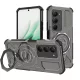 Techsuit - Carbon Shield PRO ütésálló tok - Xiaomi Redmi 15 4G / Redmi 15 5G - Átlátszó fekete