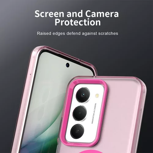 Techsuit - CandyCase MagSafe tok - Xiaomi Redmi 15 4G / Redmi 15 5G - Rózsaszín