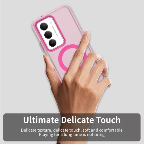 Techsuit - CandyCase MagSafe tok - Xiaomi Redmi 15 4G / Redmi 15 5G - Rózsaszín