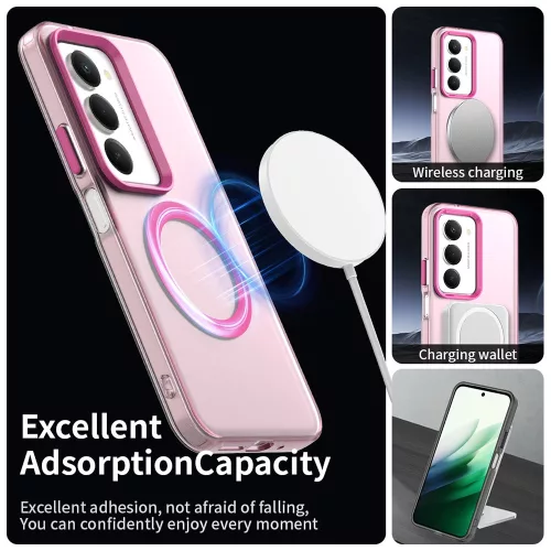 Techsuit - CandyCase MagSafe tok - Xiaomi Redmi 15 4G / Redmi 15 5G - Rózsaszín