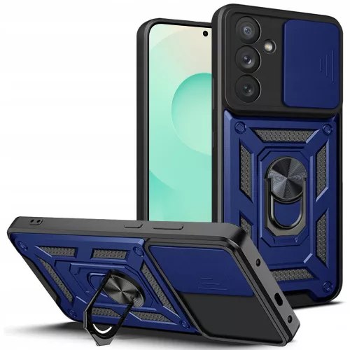 Techsuit - CamShield ütésálló tok - Samsung Galaxy S25 FE - Kék