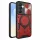 Techsuit - CamGuard Pro tok ütésálló tok - Samsung Galaxy S25 FE - Piros