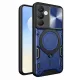 Techsuit - CamGuard Pro tok ütésálló tok - Samsung Galaxy S25 FE - Kék