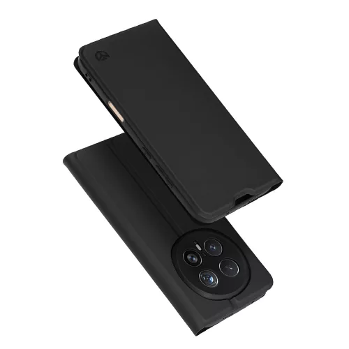 Techsuit - Magskin Book kinyitható tok - Honor Magic8 Pro - Fekete