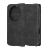Techsuit - Confy Cover kinyitható tok - Honor Magic8 Pro - Fekete