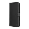 Techsuit - Leather Folio kinyitható tok - Honor Magic8 Pro - Fekete