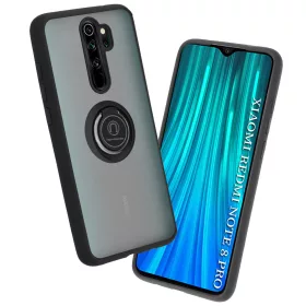 Techsuit - Glinth - Xiaomi Redmi Note 8 Pro - Fekete