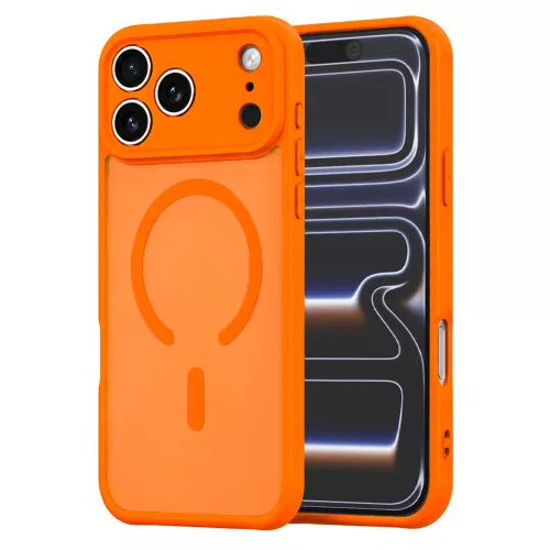Techsuit - HaloFrost II MagSafe tok - iPhone 17 Pro - Orange